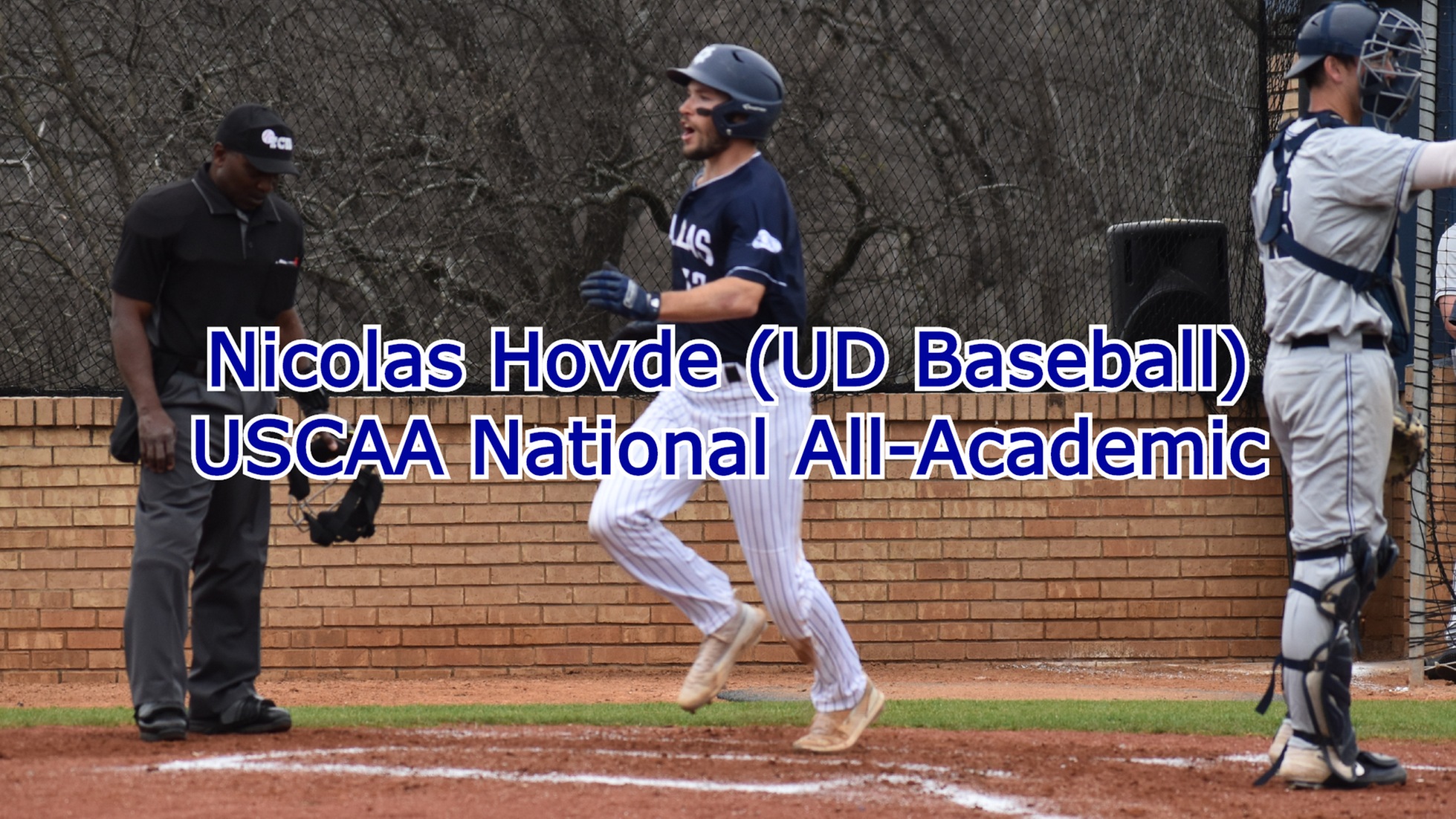 Hovde Earns 2020 USCAA Baseball National All-Academic Team Honor for 3rd Year