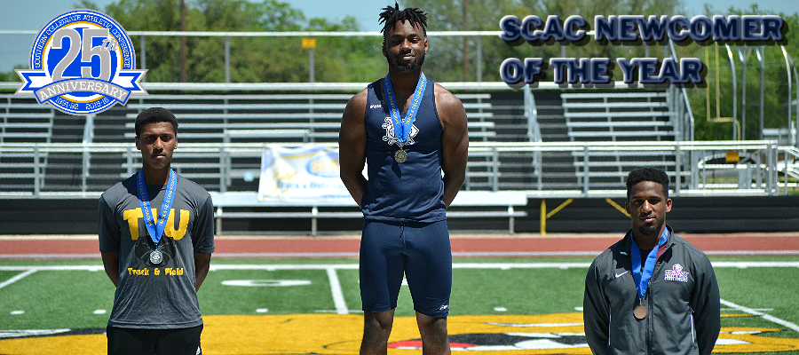 Giadolor named SCAC Men's Track & Field Newcomer of the Year