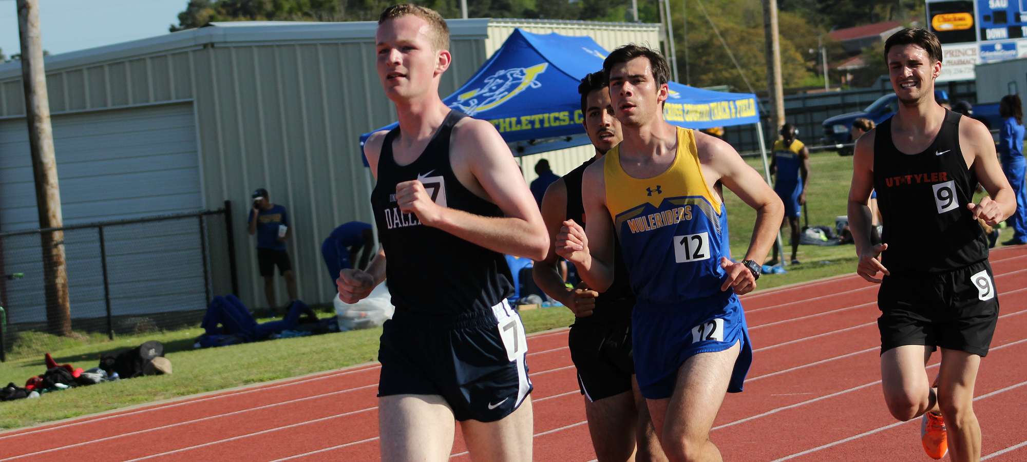Crusaders competed in last meet before conference in two weeks.