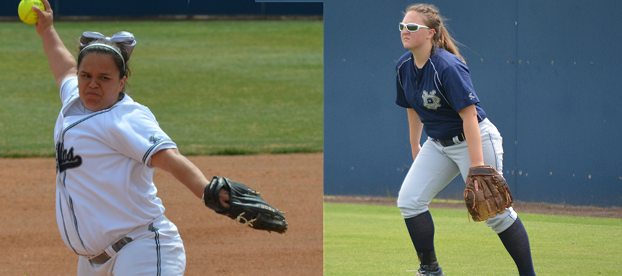 Lee and Tesauro Tabbed for All-SCAC Softball First Team; Eight Players ranked with Honors