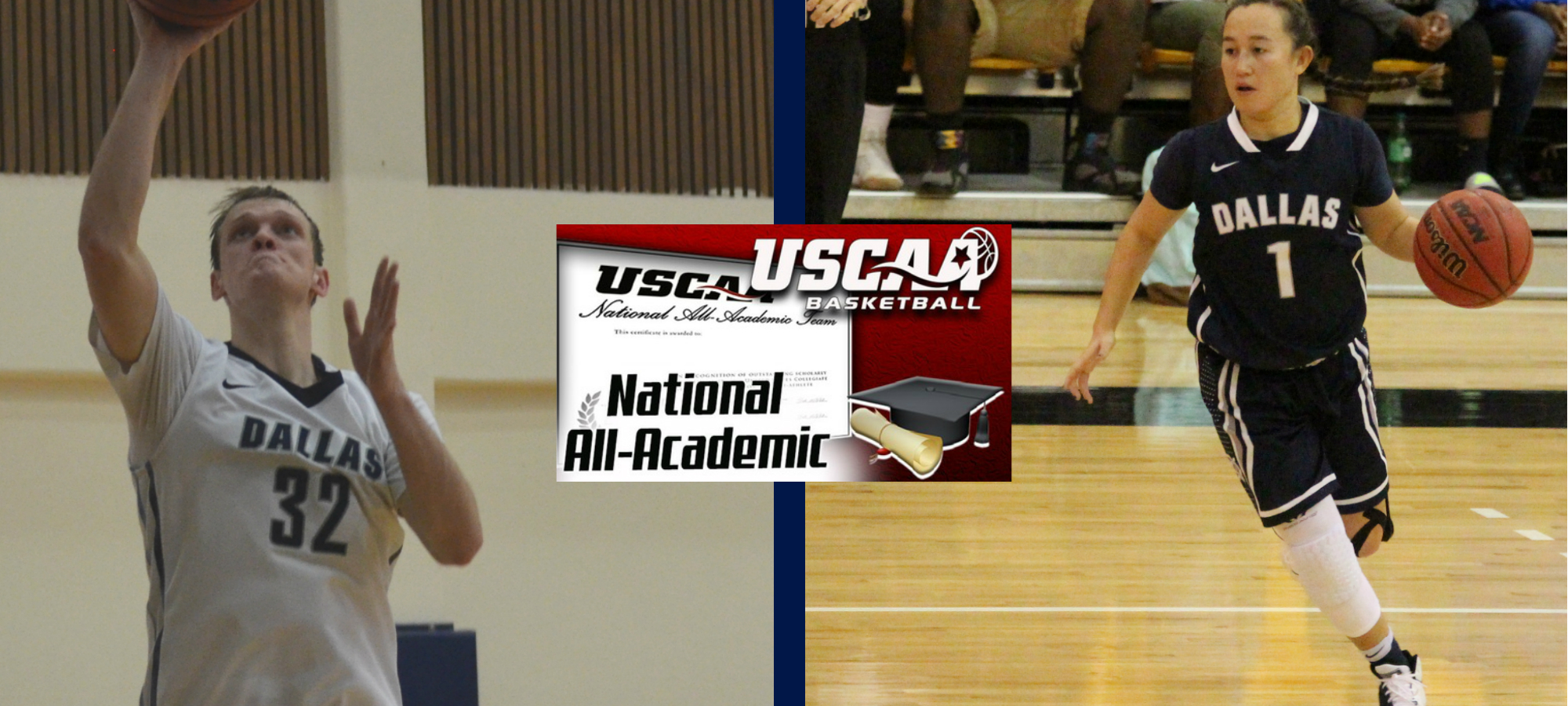 3rd Year in a Row Kaiser on USCAA National All-Academic Team; Tso Named for Women's Basketball
