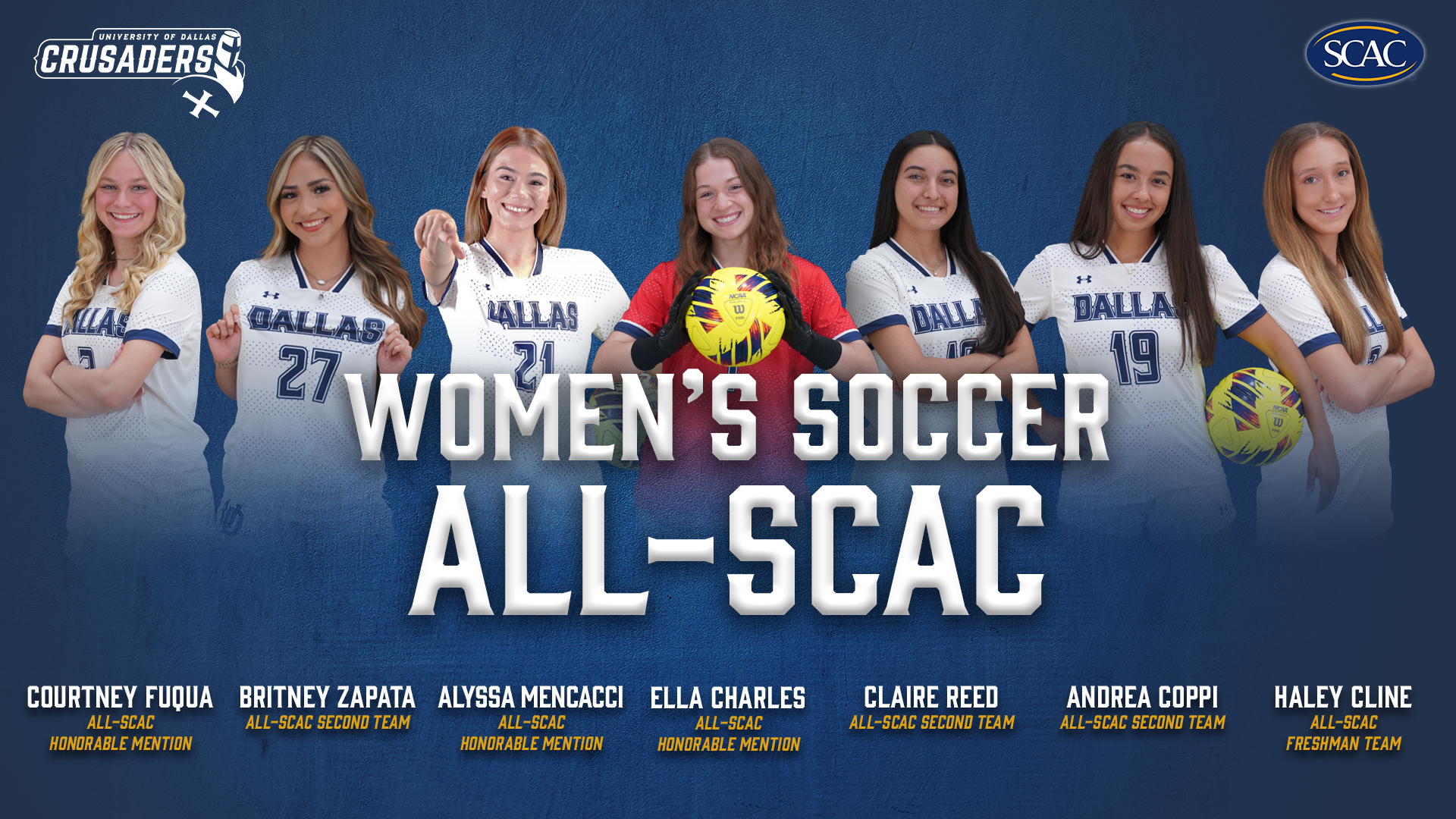 Seven Crusaders Earn All-SCAC Honors