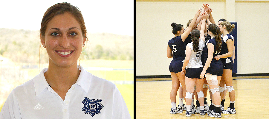 Emily Holombek hired as @UofDallas Volleyball Head Coach