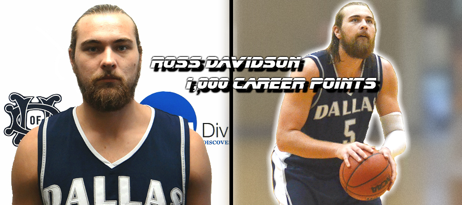 Ross Davidson reaches 1,000 career points for @UDallasMBB