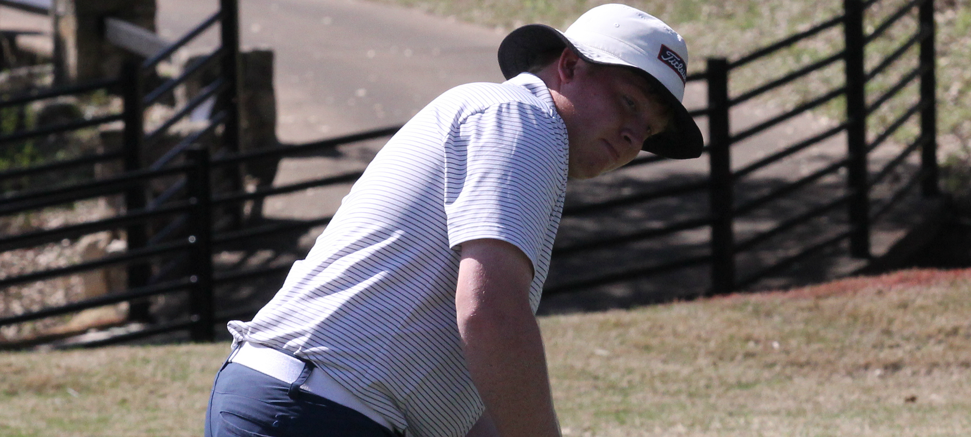 Wade led the Crusaders both rounds and tops his low two round personal-best from earlier this season by 3.