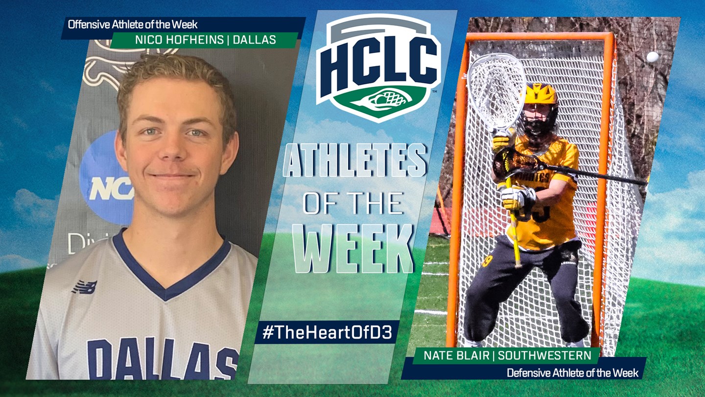 Nico Hofheins Wins Heartland Conference Offensive Athlete of the Week