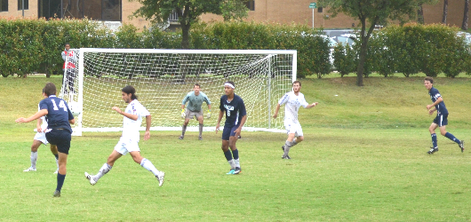 Men's Soccer strikes first on road, but Colorado College surges to 2-1 triumph over Crusaders