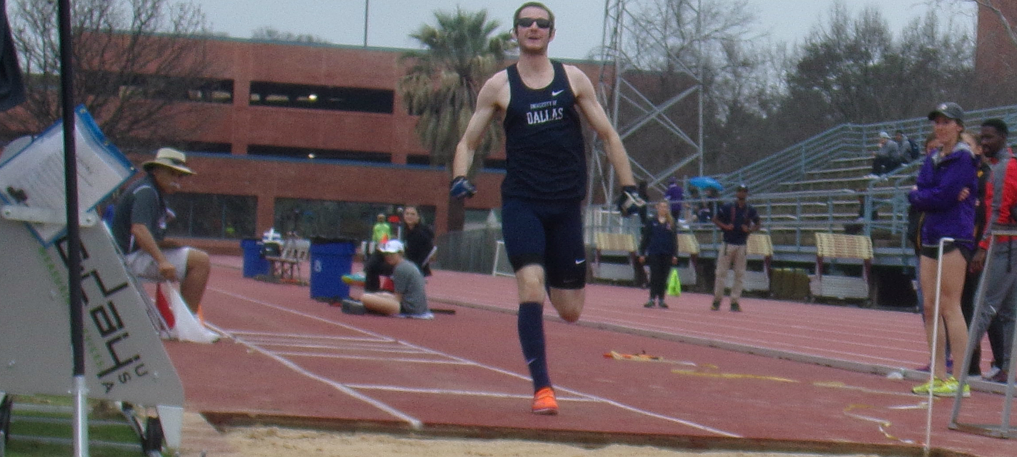 Men's Track & Field race at Trinity Open; Giadolor takes 4th in 100m