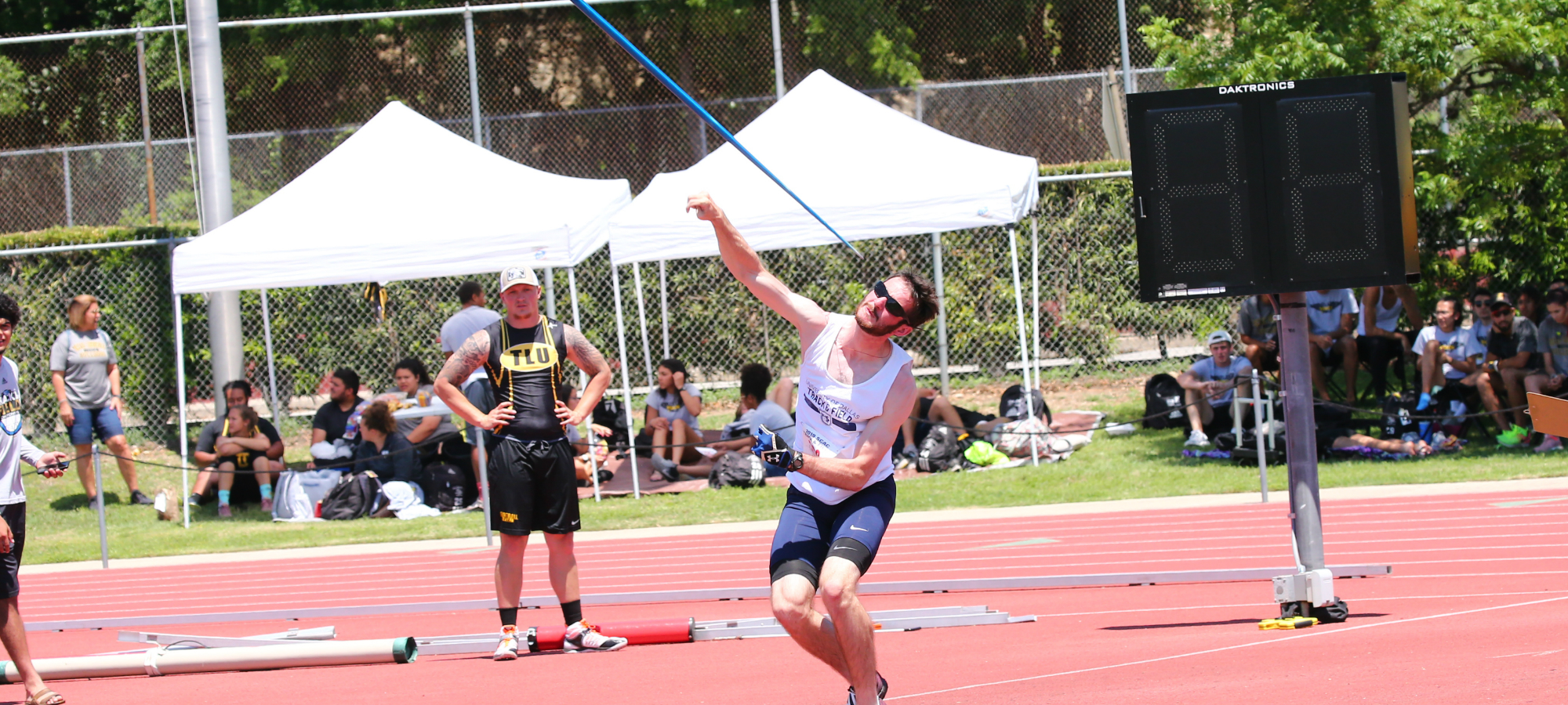 McGuirk Grabs Bronze in Men's Javelin to Lead Crusaders on Day One of SCAC Championships