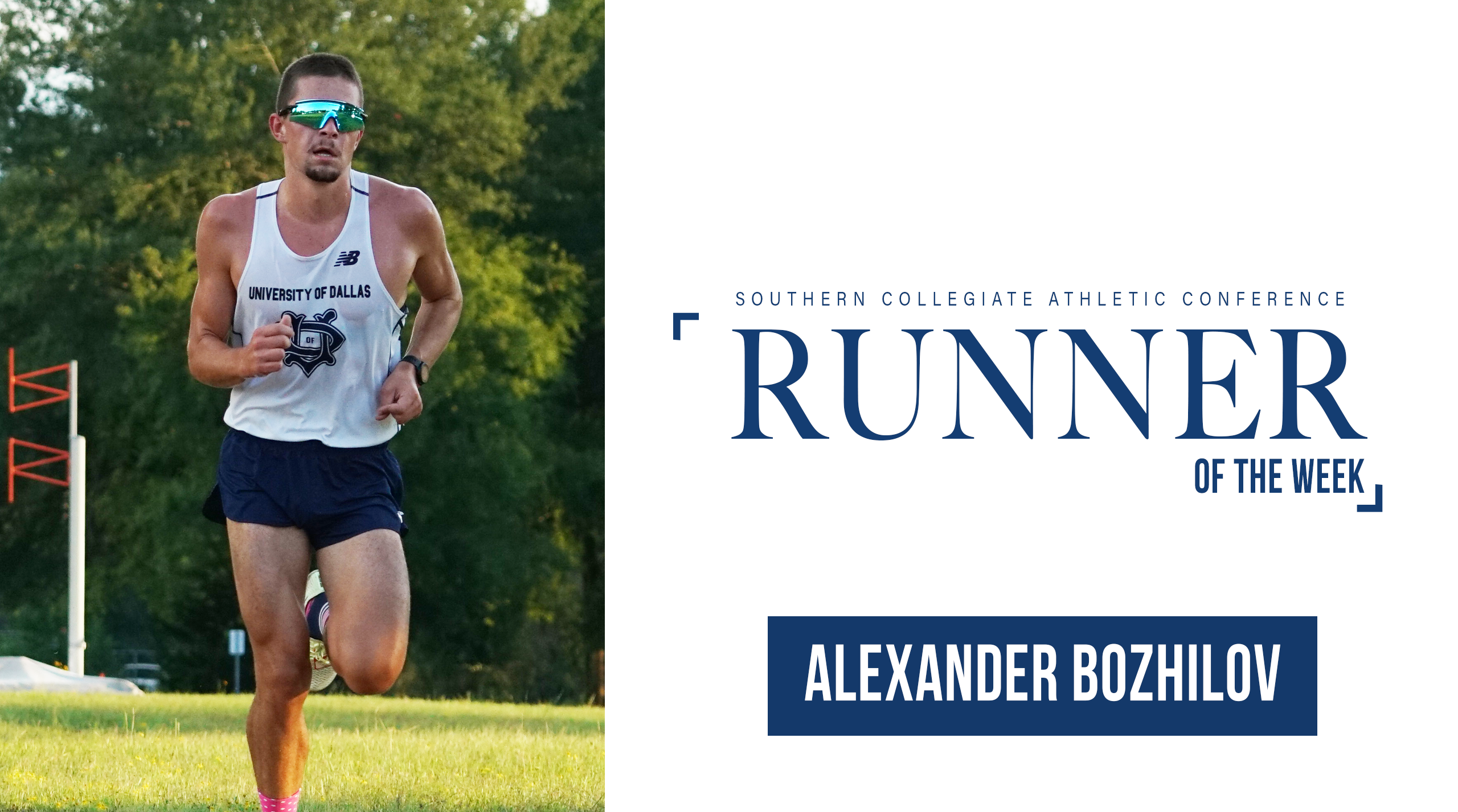 Alexander Bozhilov named SCAC Runner of the Week