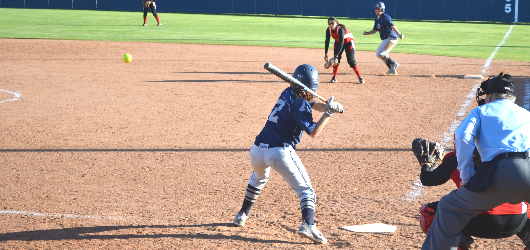 Softball splits at home versus Sul Ross State University; Errors lead to 6-4 defeat for Dallas in Game 1, but Lady Crusaders prevail 9-0 in Game 2