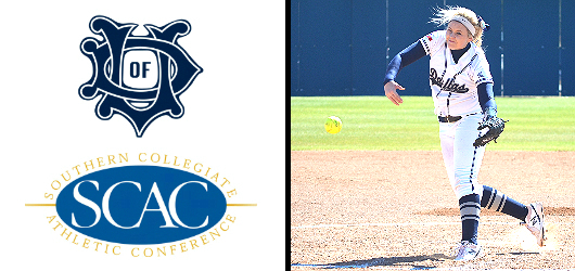 Freshman student-athlete Nicole Frazier selected SCAC Softball 'Pitcher of the Week'