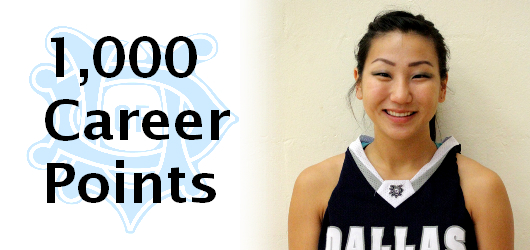 Yoshimura's game-high 24-point effort on road versus Birmingham-Southern College (AL) helps her eclipse 1,000 career points