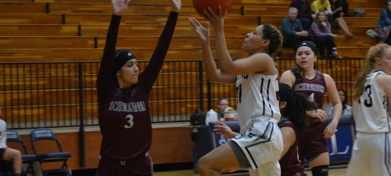 Caraway had all eight of her points in a row Saturday.