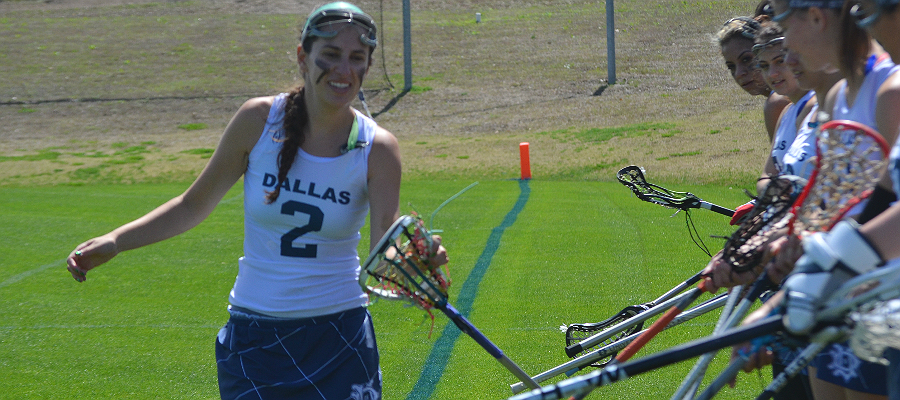 Hahn and Madrigal post Career-Highs in big Women's Lacrosse win Sunday