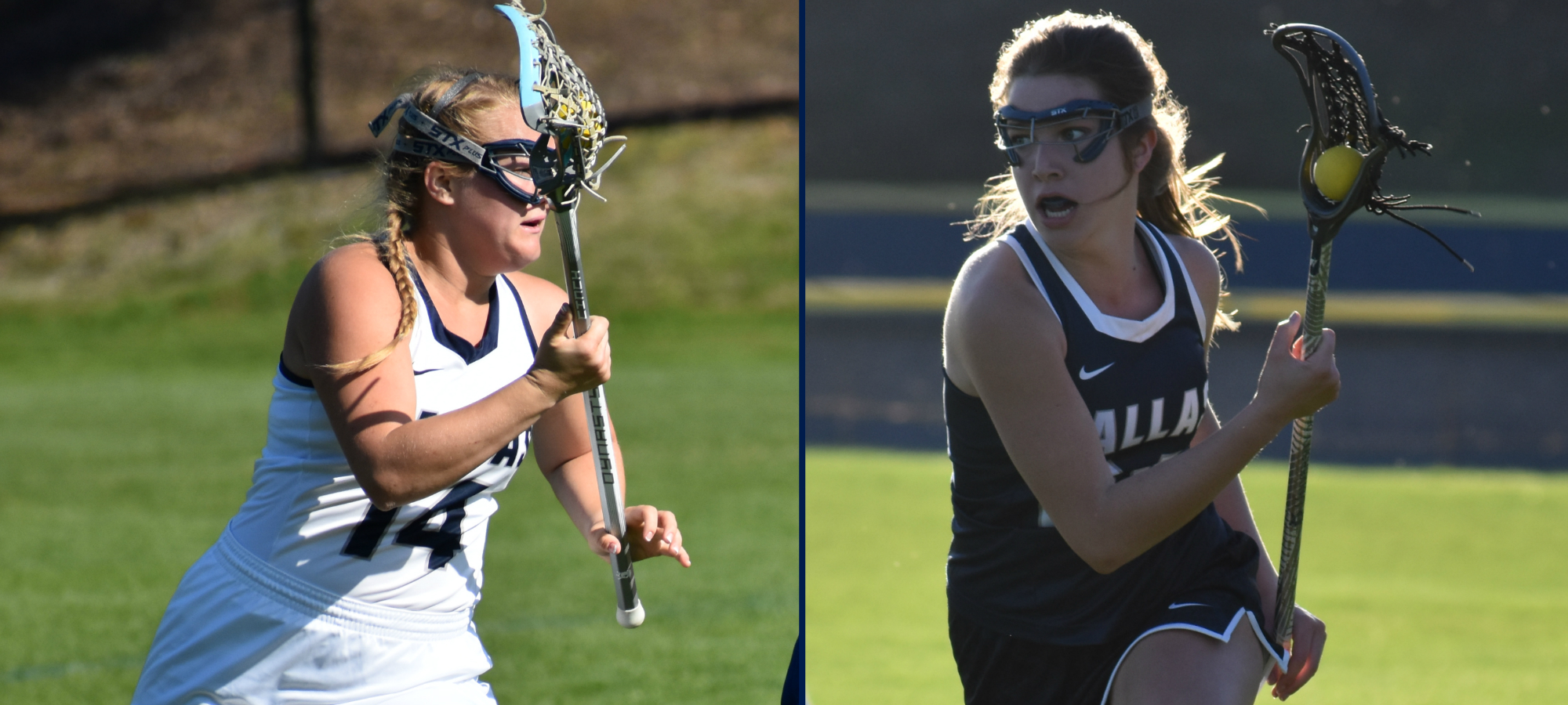 Keever (right) and Flynn (left) claim All-Conference accolades.