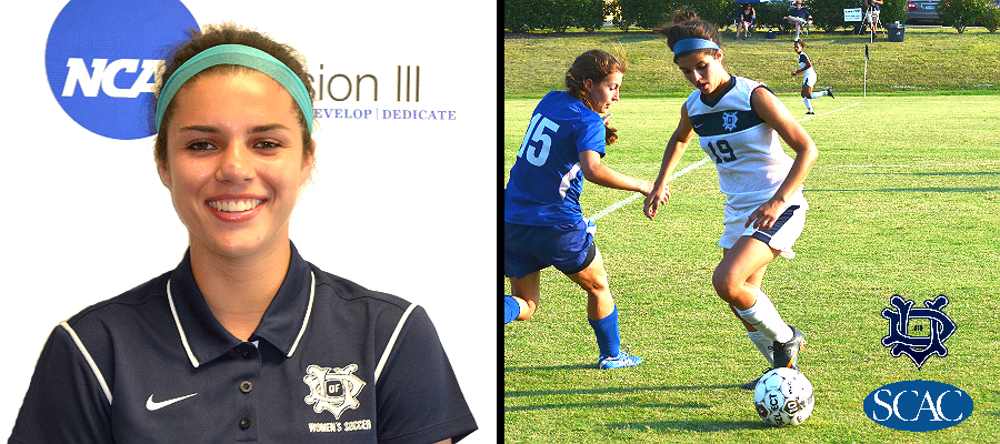 Nicole Johnson tabbed @SCAC_Sports Women's Soccer 'Offensive-Player of the Week'
