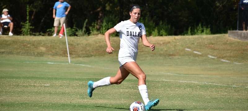 Tocci earned first collegiate goal quickly as Crusaders score season-high Thursday on the road.