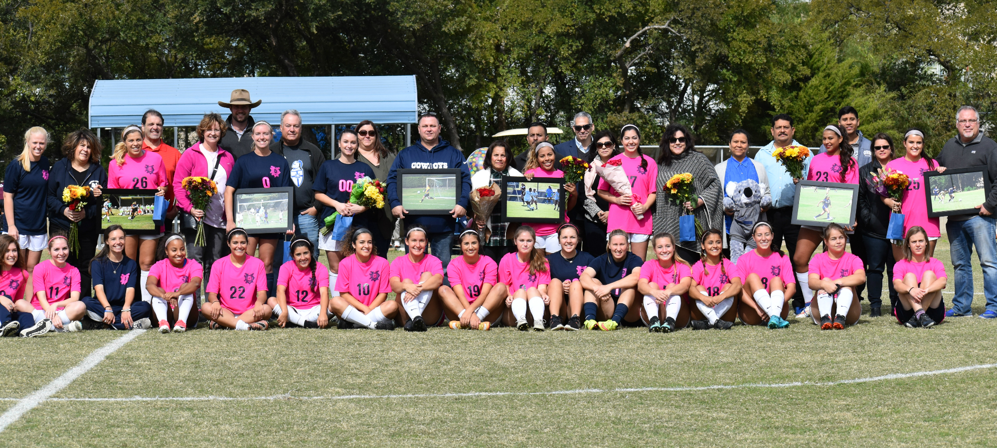 Crusaders hold "Pinkout" match and "Senior Day" on Saturday.