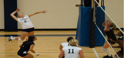 Volleyball defeats Texas College