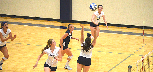 Volleyball opens season strongly, defeats Sul Ross State University and Westminster College (MO); Dallas set for two matches Saturday