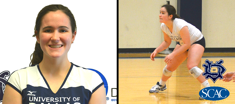 Allison Seager named @SCAC_Sports Volleyball 'Defensive-Player of the Week'