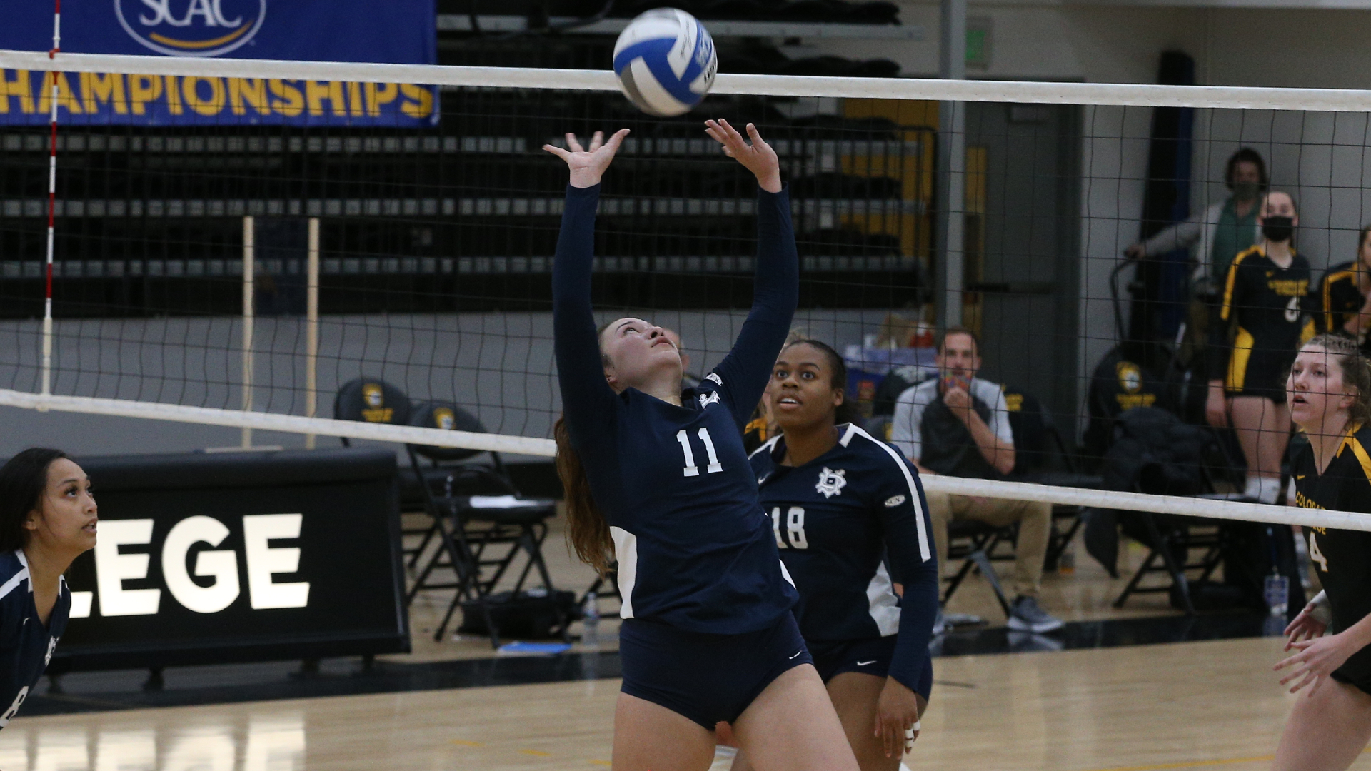 UD Volleyball Drops in SCAC Tournament at #1 Colorado College